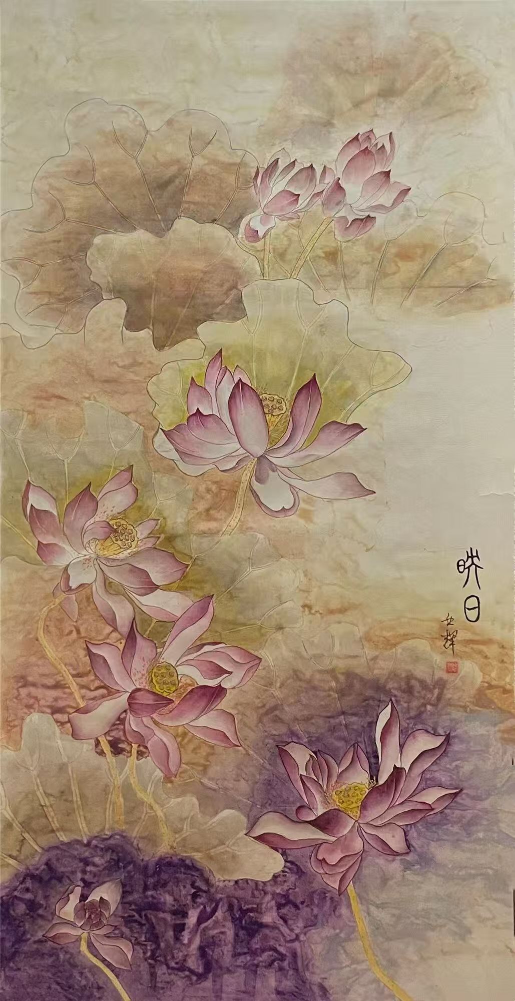 芳华·共舞——2026北京工笔重彩画会女画家线上绘画作品展第七期-图片5