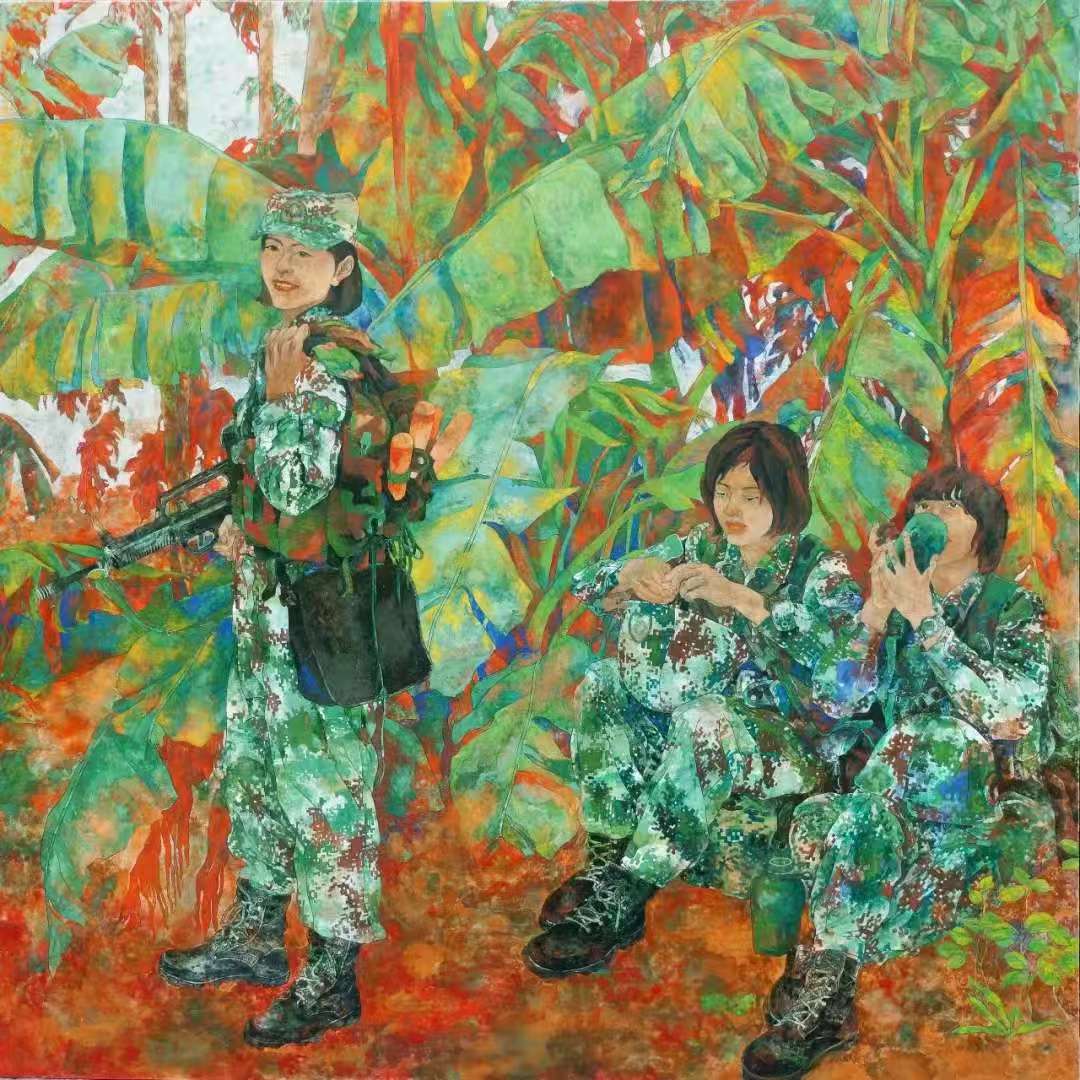 芳华·共舞 2026北京工笔重彩画会女画家线上绘画作品展(第四期)-图片16