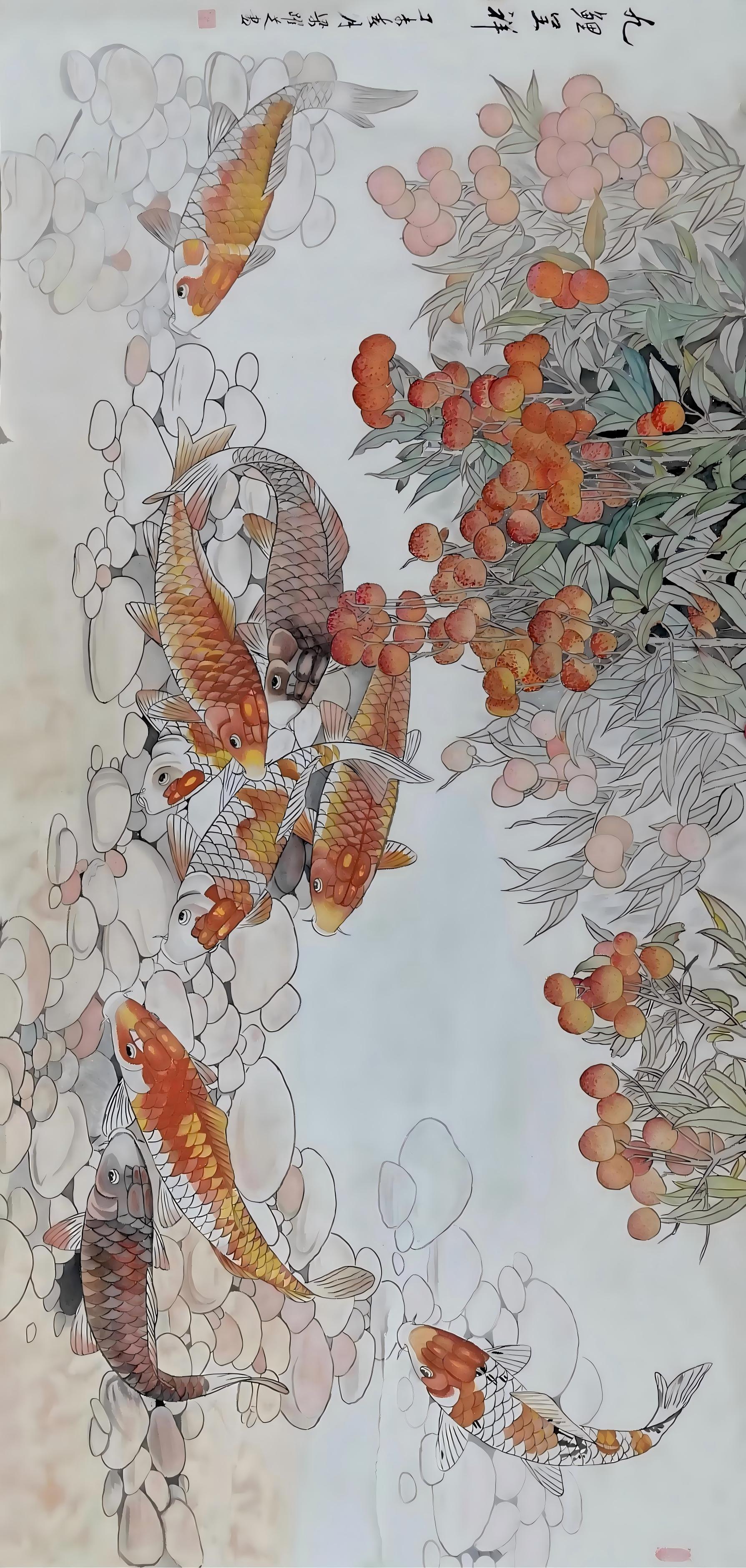 笑挽春风入画中  热烈庆祝五一国际劳动节书画展-图片13
