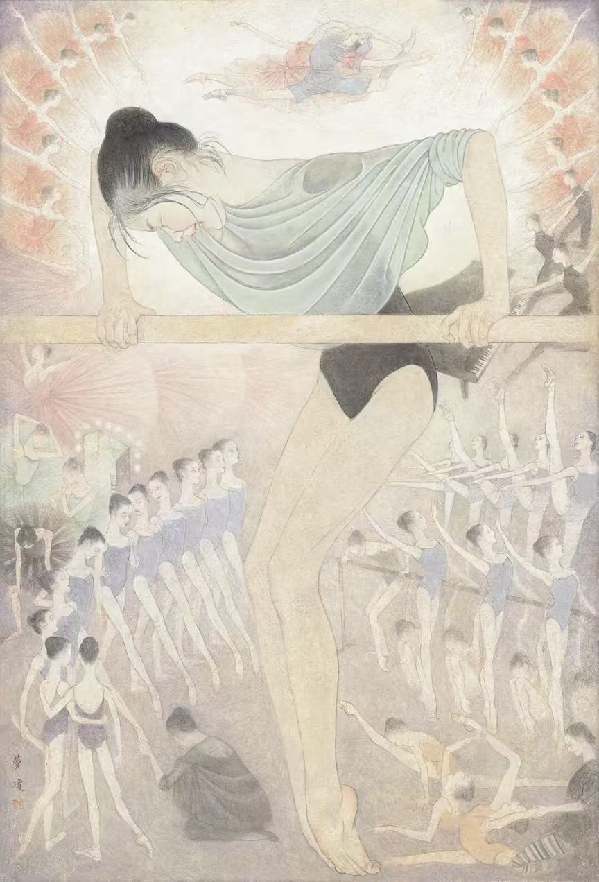 芳华·共舞 2026北京工笔重彩画会女画家线上绘画作品展 （第一期）-图片11