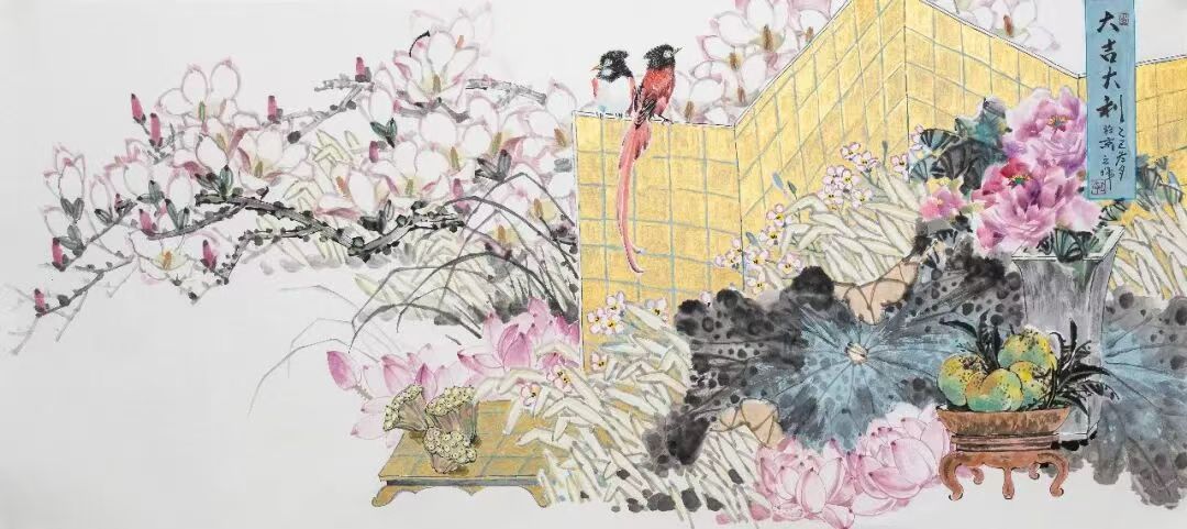 芳华·共舞 2026北京工笔重彩画会女画家线上绘画作品展 （第一期）-图片17