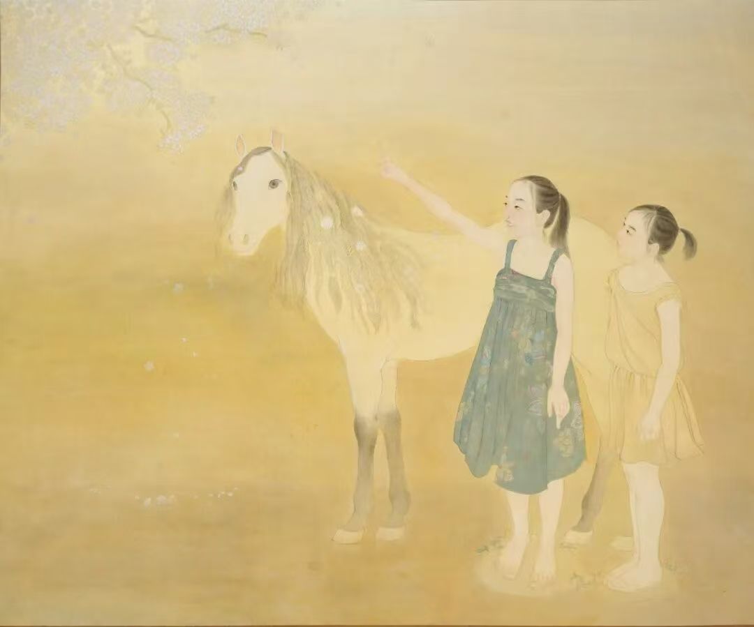 芳华·共舞 2026北京工笔重彩画会女画家线上绘画作品展(第二期)-图片3