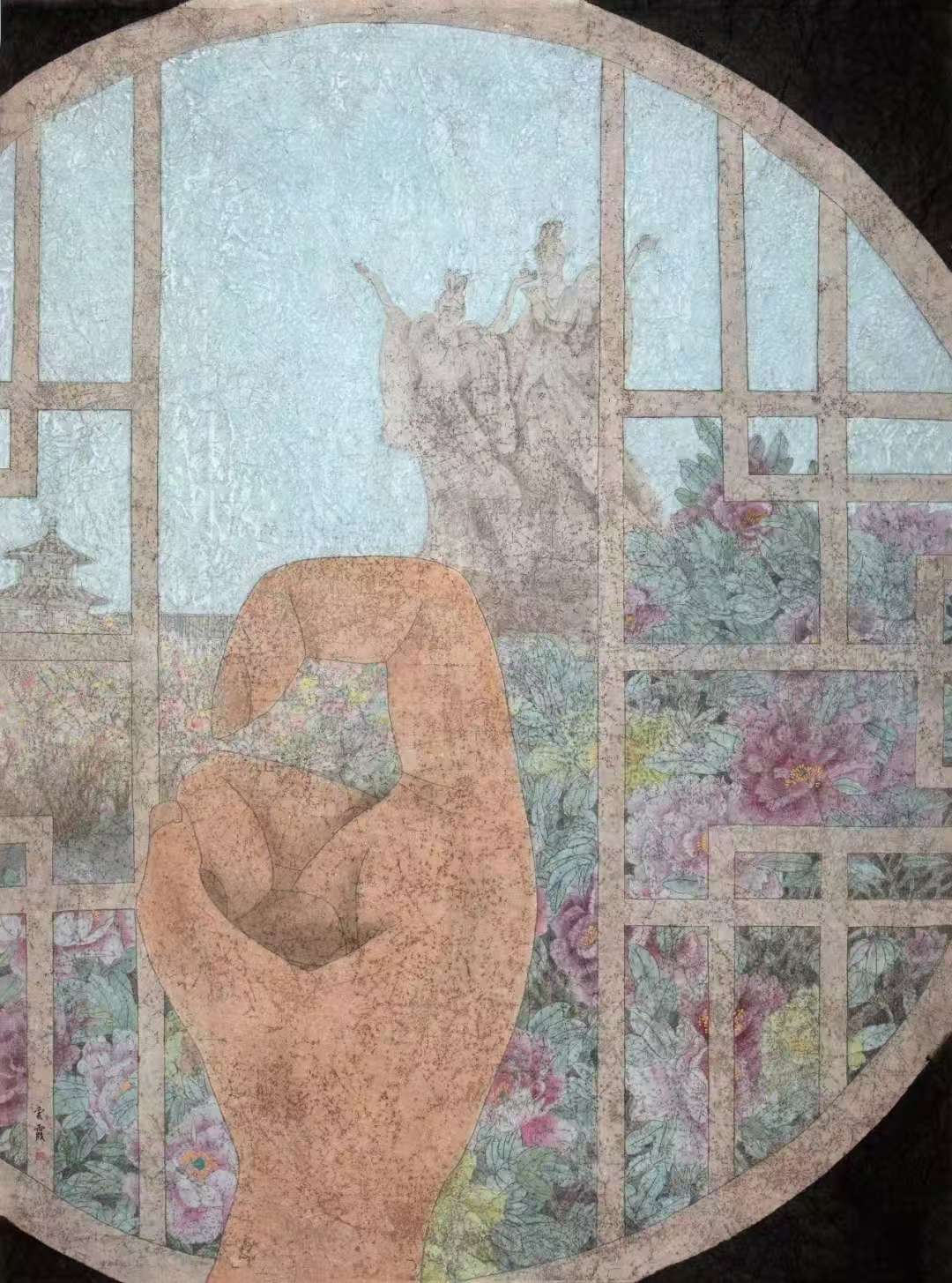 芳华·共舞 2026北京工笔重彩画会女画家线上绘画作品展(第四期)-图片24