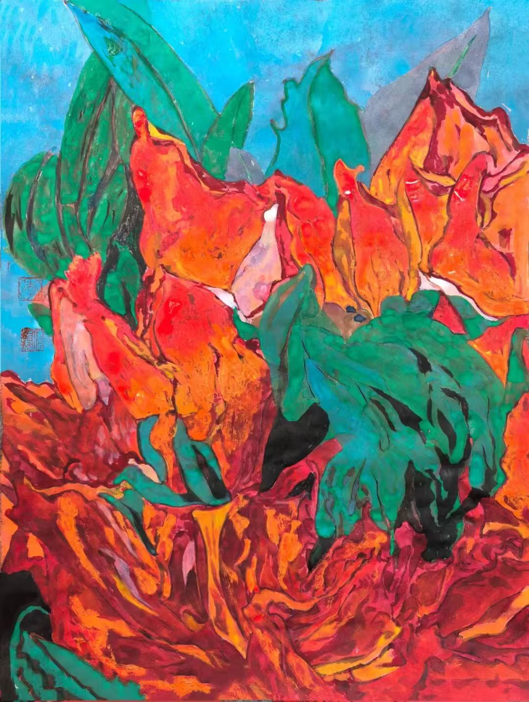 芳华·共舞——2026北京工笔重彩画会女画家线上绘画作品展第六期-图片13