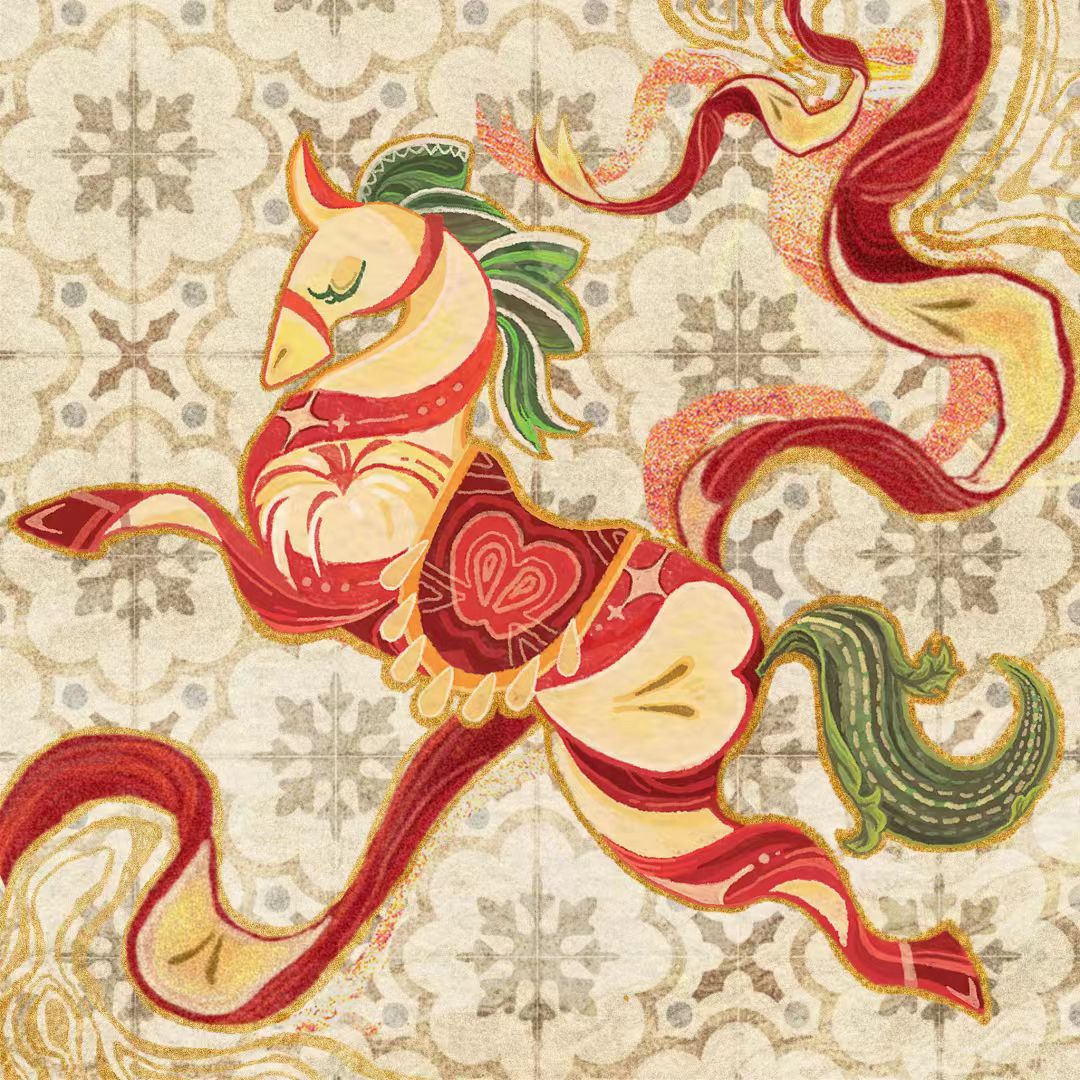 芳华·共舞 2026北京工笔重彩画会女画家线上绘画作品展(第二期)-图片17