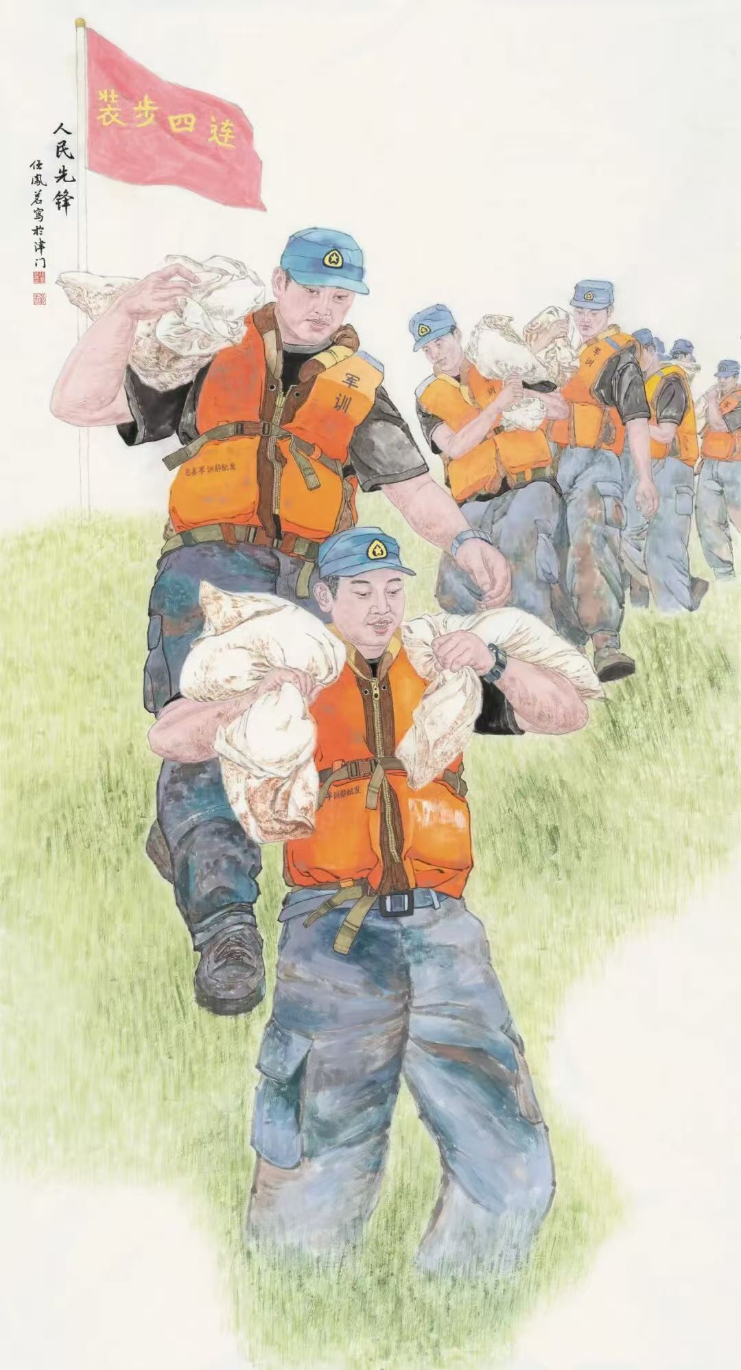 芳华·共舞——2026北京工笔重彩画会女画家 线上绘画作品展 第五期-图片18