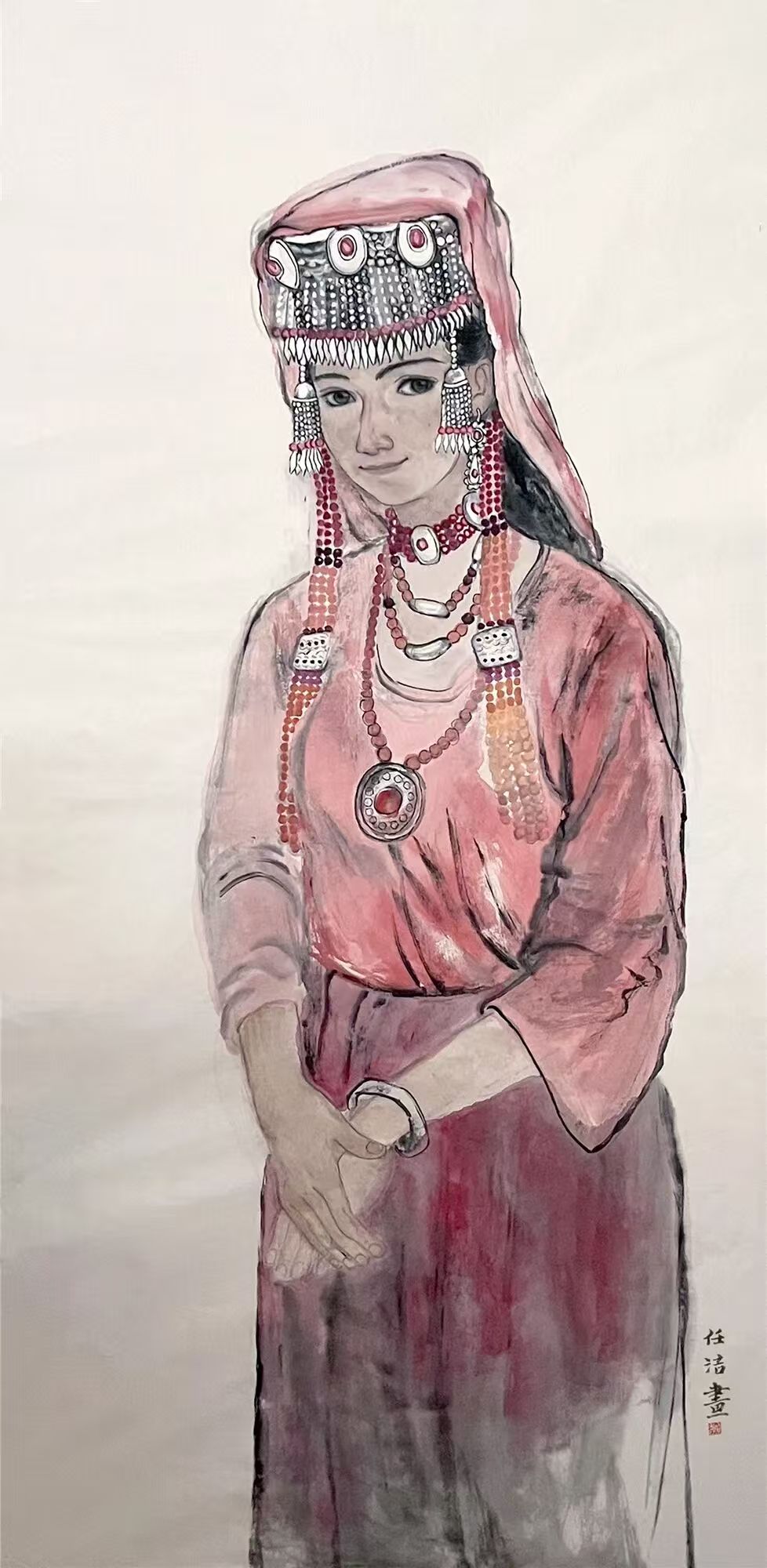 芳华·共舞——2026北京工笔重彩画会女画家线上绘画作品展第六期-图片19