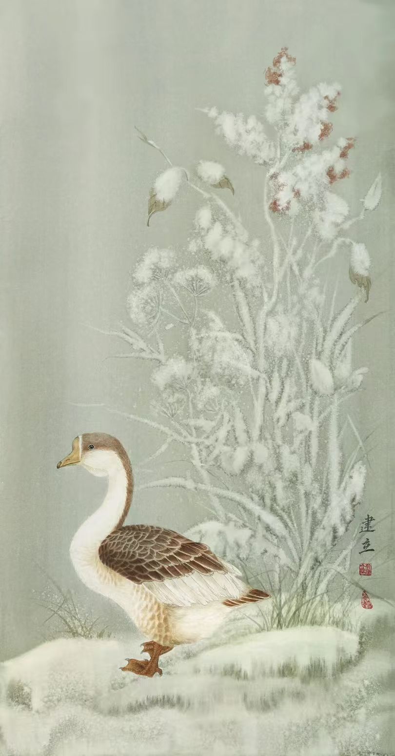 芳华·共舞——2026北京工笔重彩画会女画家线上绘画作品展第七期-图片12