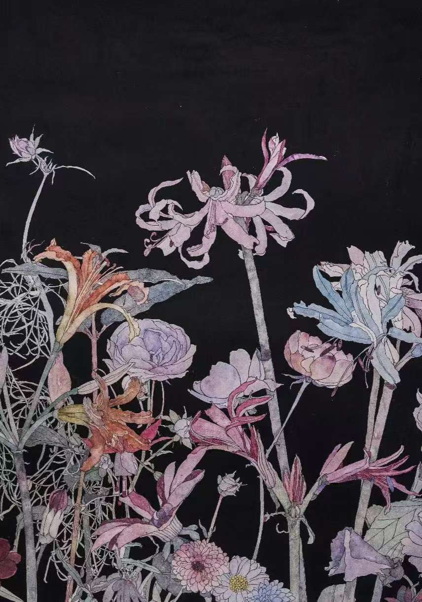 芳华·共舞 2026北京工笔重彩画会女画家线上绘画作品展(第四期)-图片19