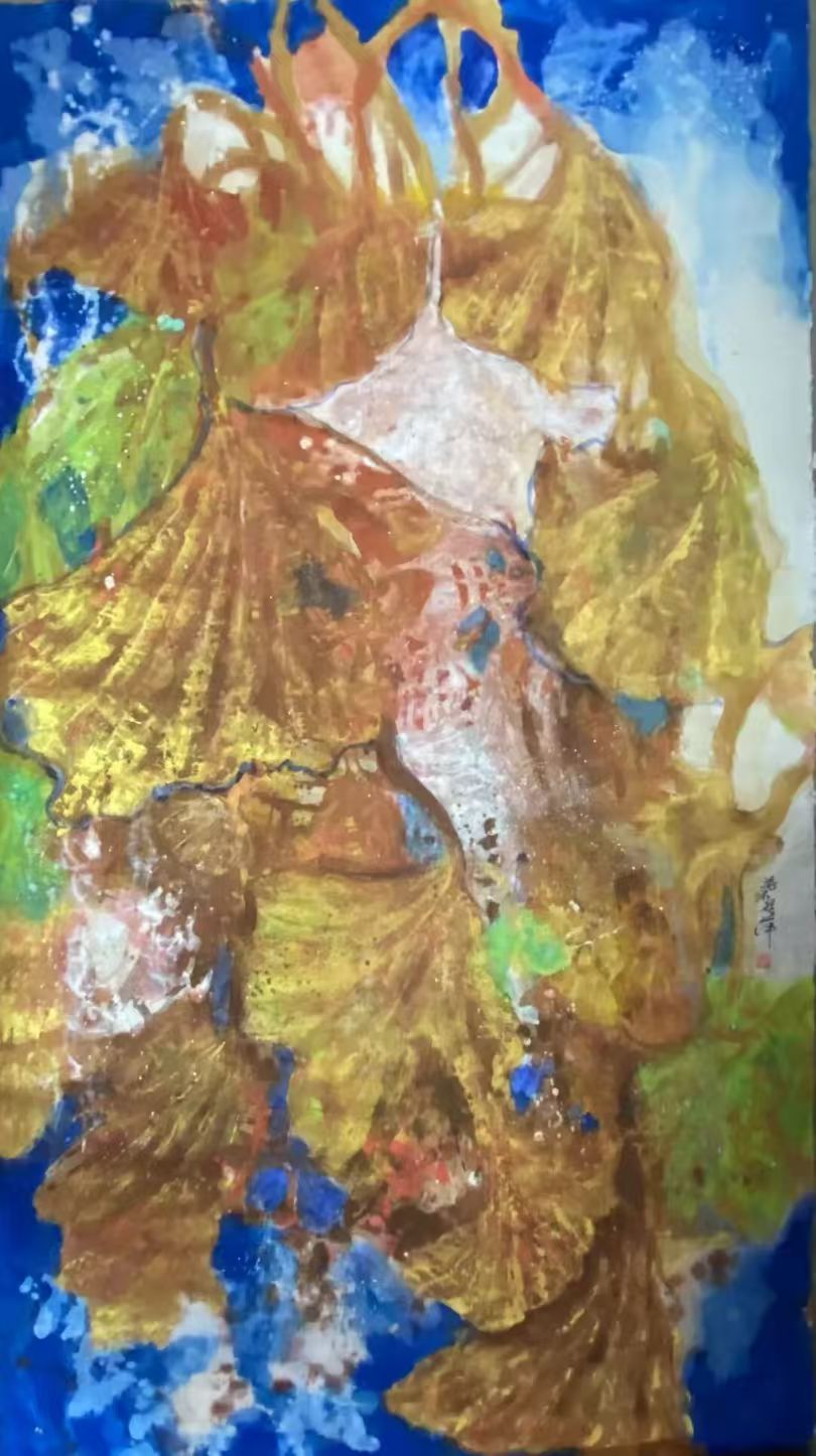 芳华·共舞——2026北京工笔重彩画会女画家 线上绘画作品展 第五期-图片26