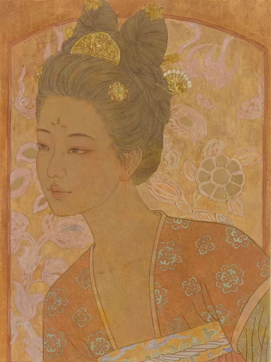 芳华·共舞——2026北京工笔重彩画会女画家 线上绘画作品展 第五期-图片14