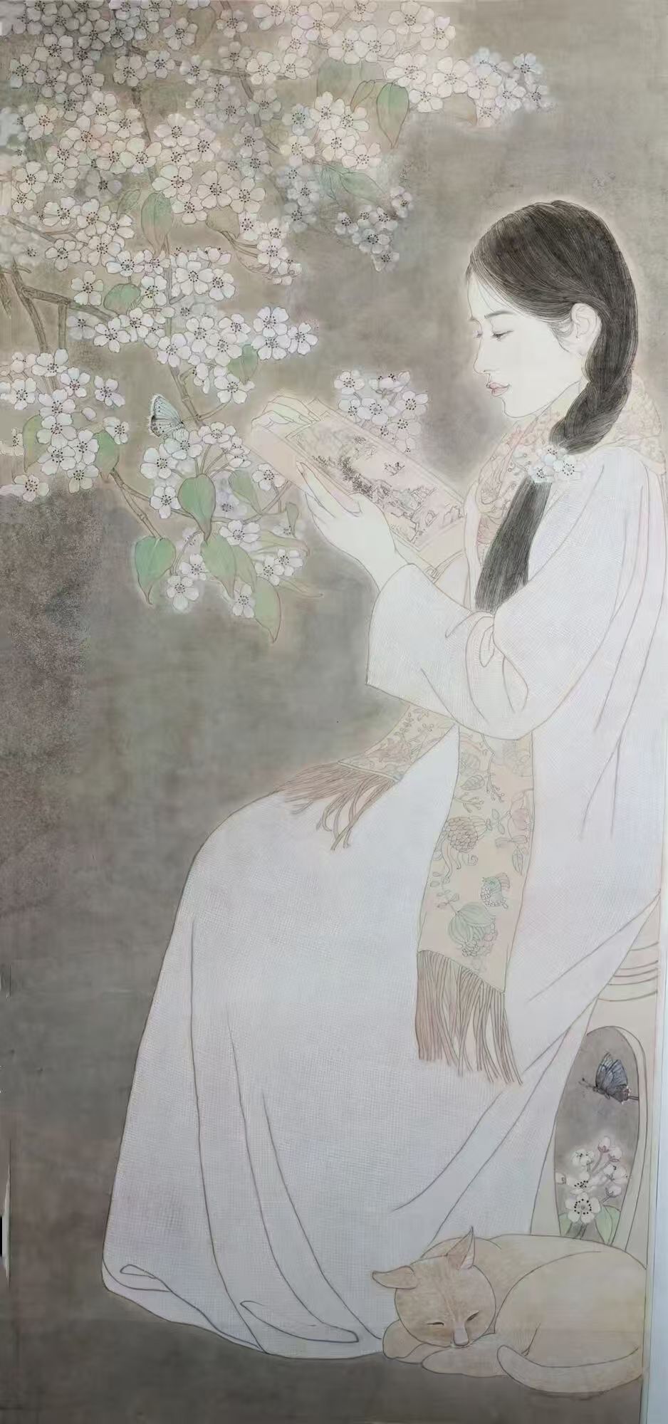 芳华·共舞 2026北京工笔重彩画会女画家线上绘画作品展（第三期）-图片20