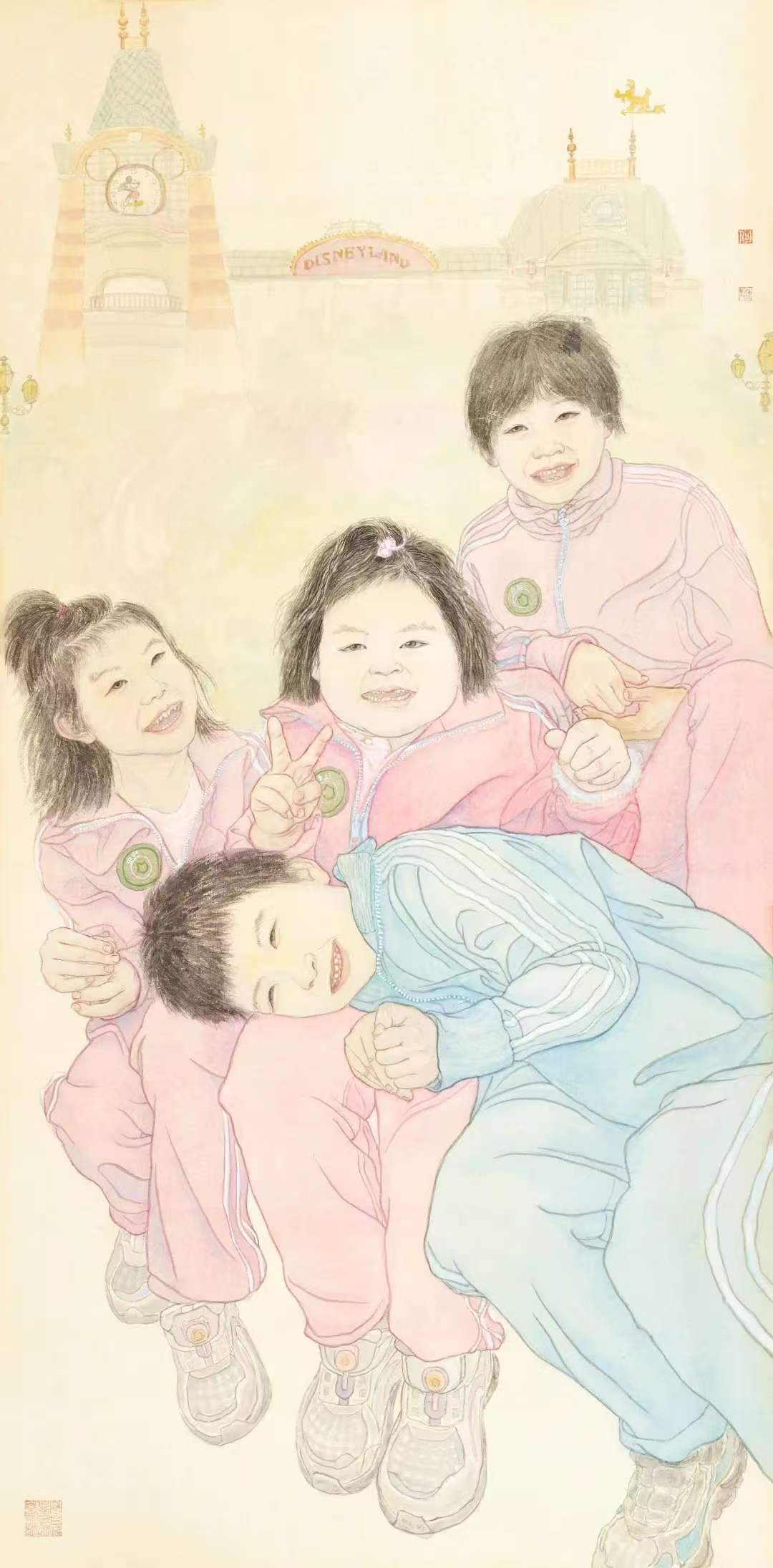 芳华·共舞 2026北京工笔重彩画会女画家线上绘画作品展(第四期)-图片9