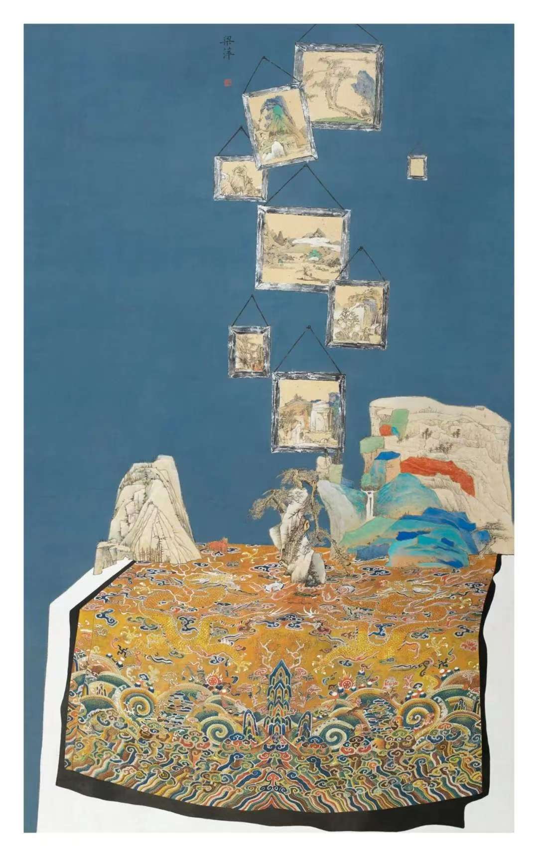 芳华·共舞 2026北京工笔重彩画会女画家线上绘画作品展(第四期)-图片14