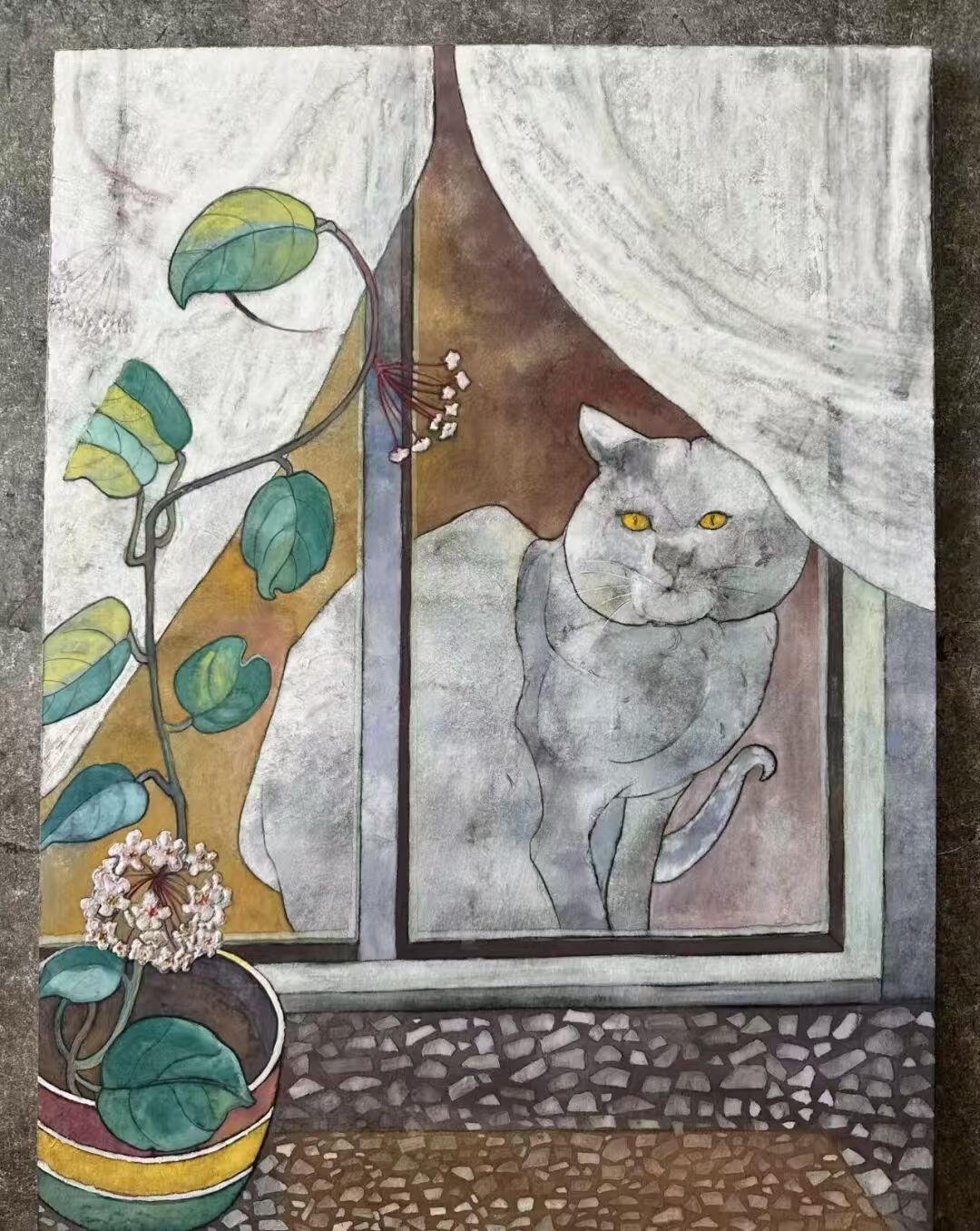 芳华·共舞——2026北京工笔重彩画会女画家线上绘画作品展第六期-图片8