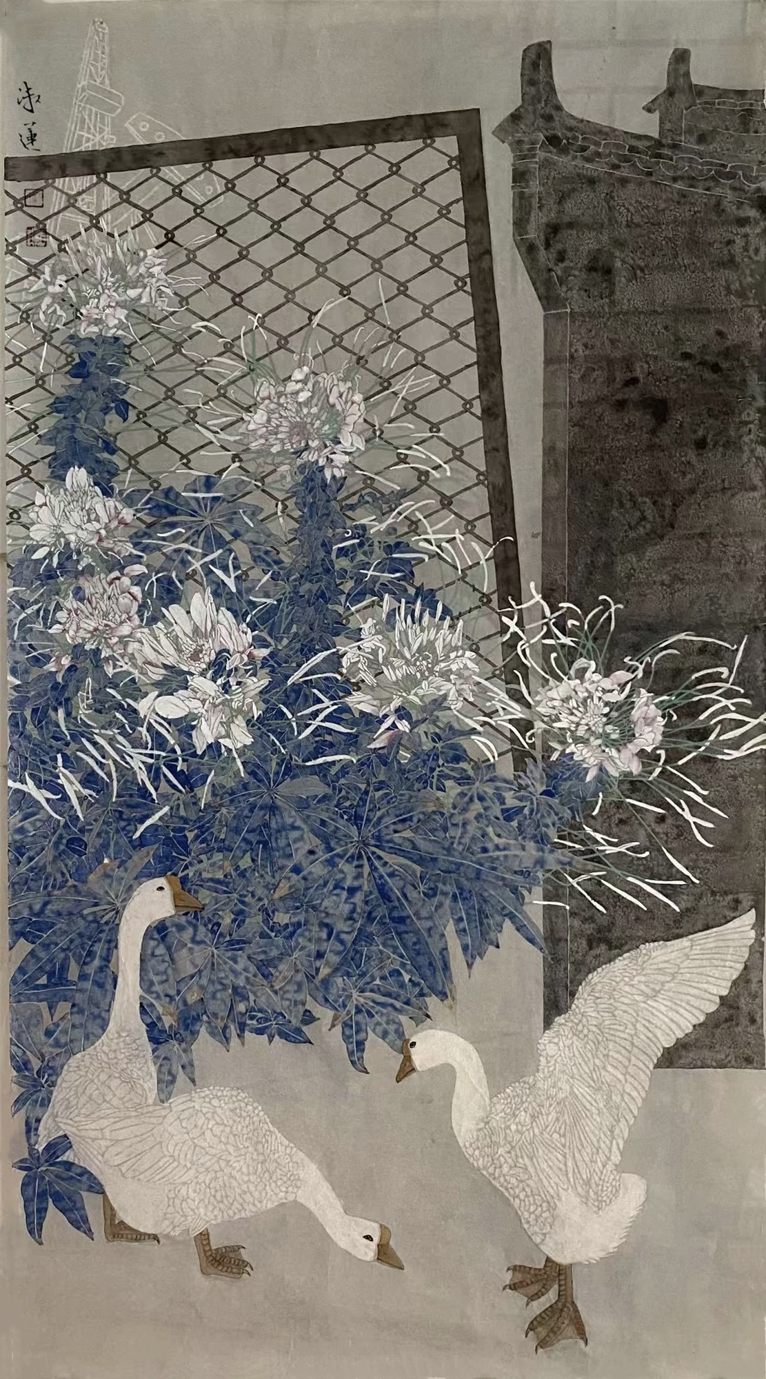 芳华·共舞——2026北京工笔重彩画会女画家线上绘画作品展第九期-图片14