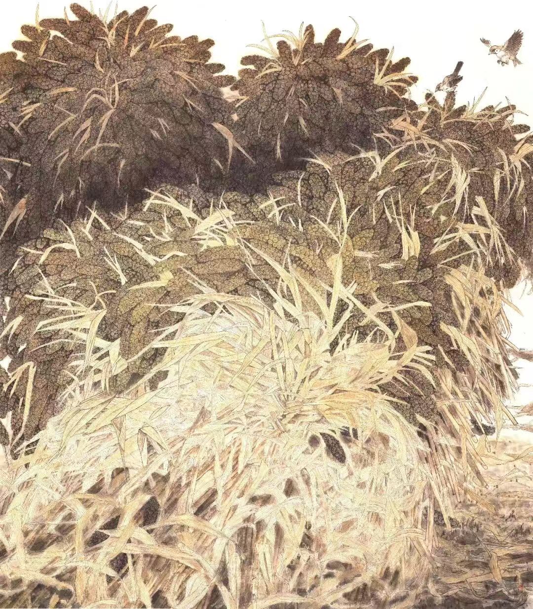 芳华·共舞——2026北京工笔重彩画会女画家线上绘画作品展第九期-图片29