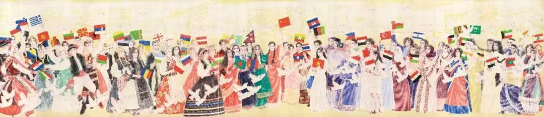 芳华·共舞 2026北京工笔重彩画会女画家线上绘画作品展 （第一期）-图片3