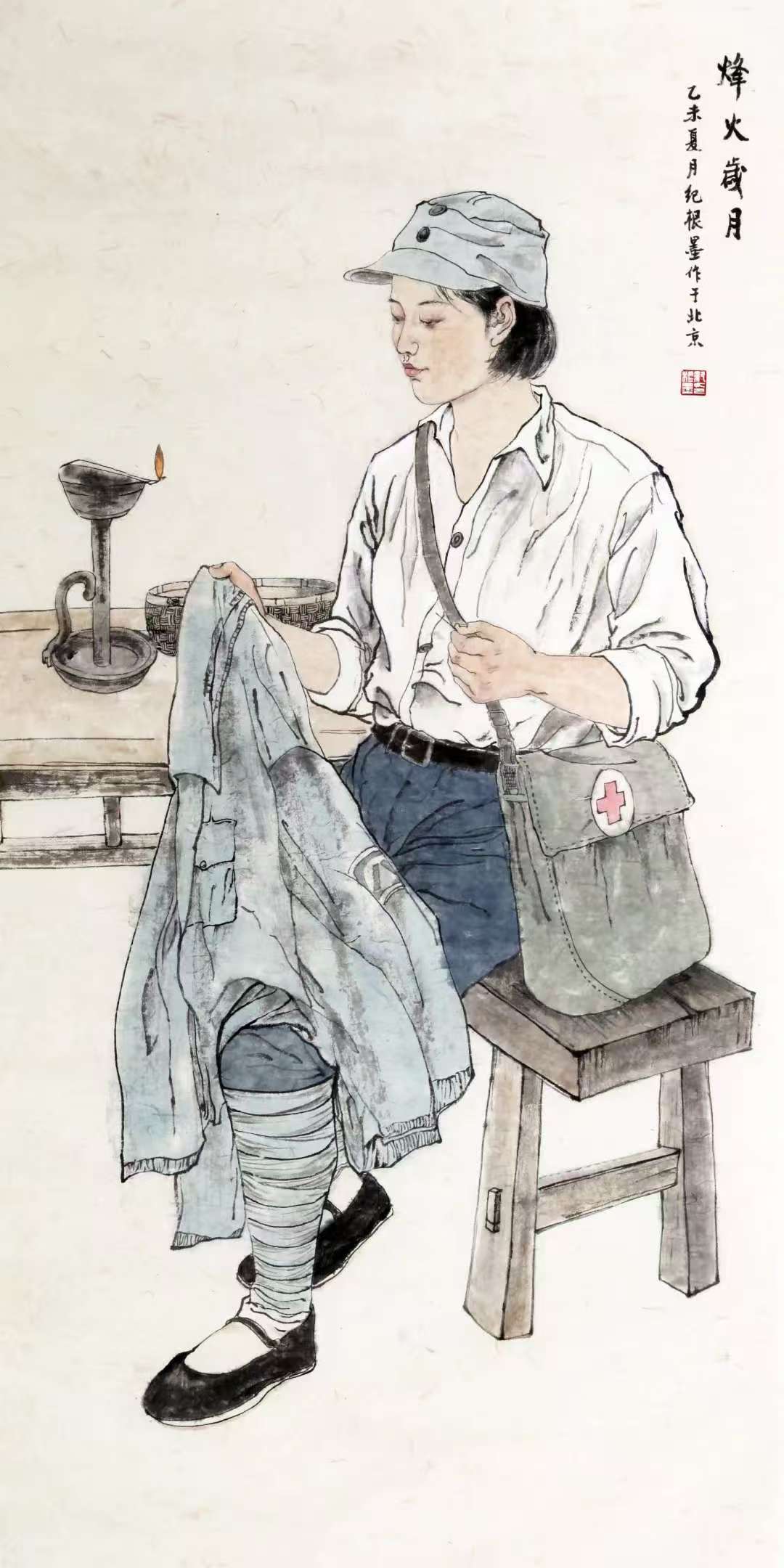 芳华·共舞 2026北京工笔重彩画会女画家线上绘画作品展(第四期)-图片10