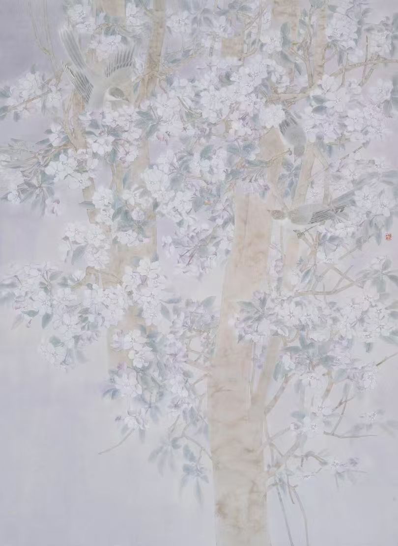 芳华·共舞——2026北京工笔重彩画会女画家线上绘画作品展第六期-图片12