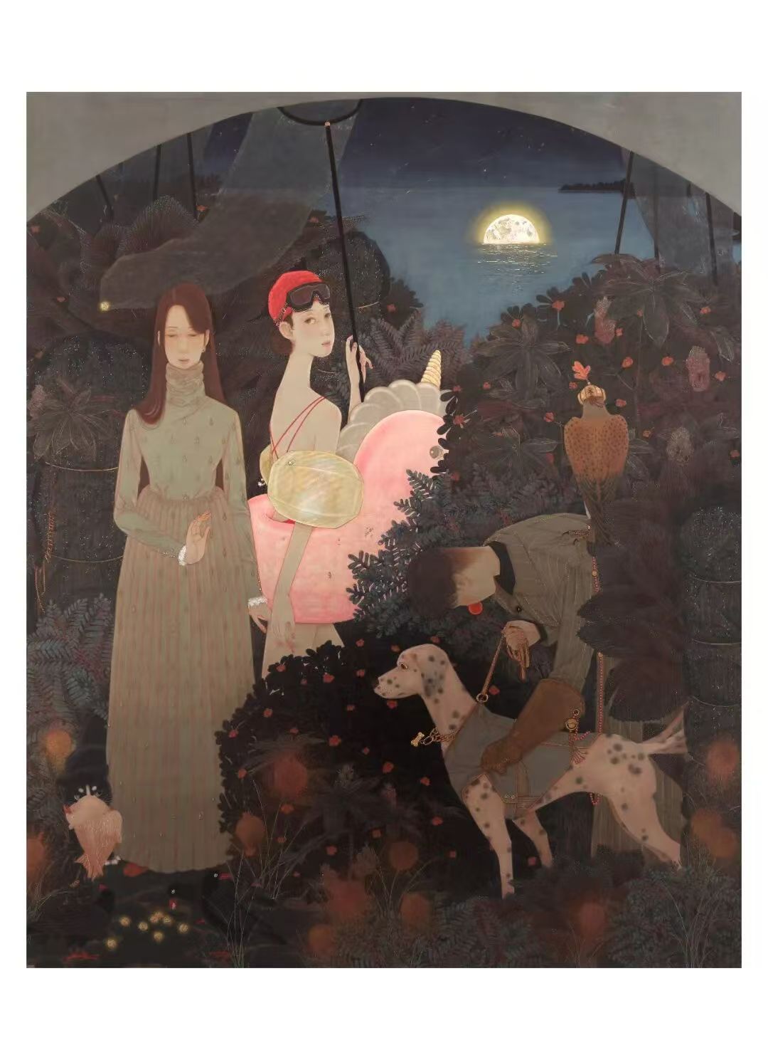 芳华·共舞——2026北京工笔重彩画会女画家 线上绘画作品展 第五期-图片15