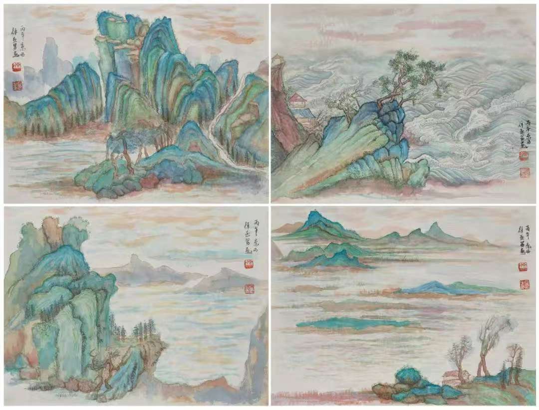 芳华·共舞 2026北京工笔重彩画会女画家线上绘画作品展(第四期)-图片26