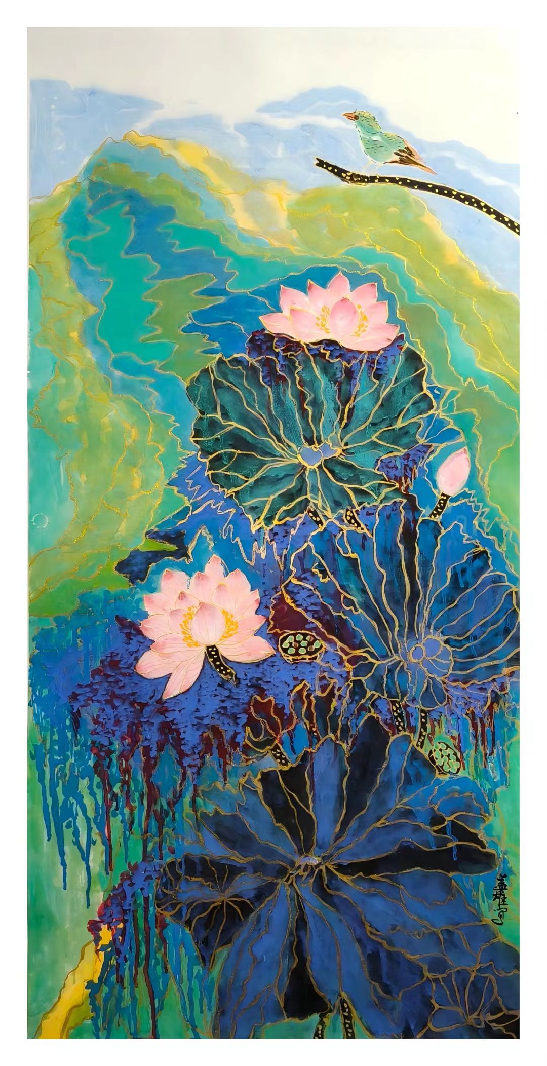 芳华·共舞——2026北京工笔重彩画会女画家 线上绘画作品展 第五期-图片6