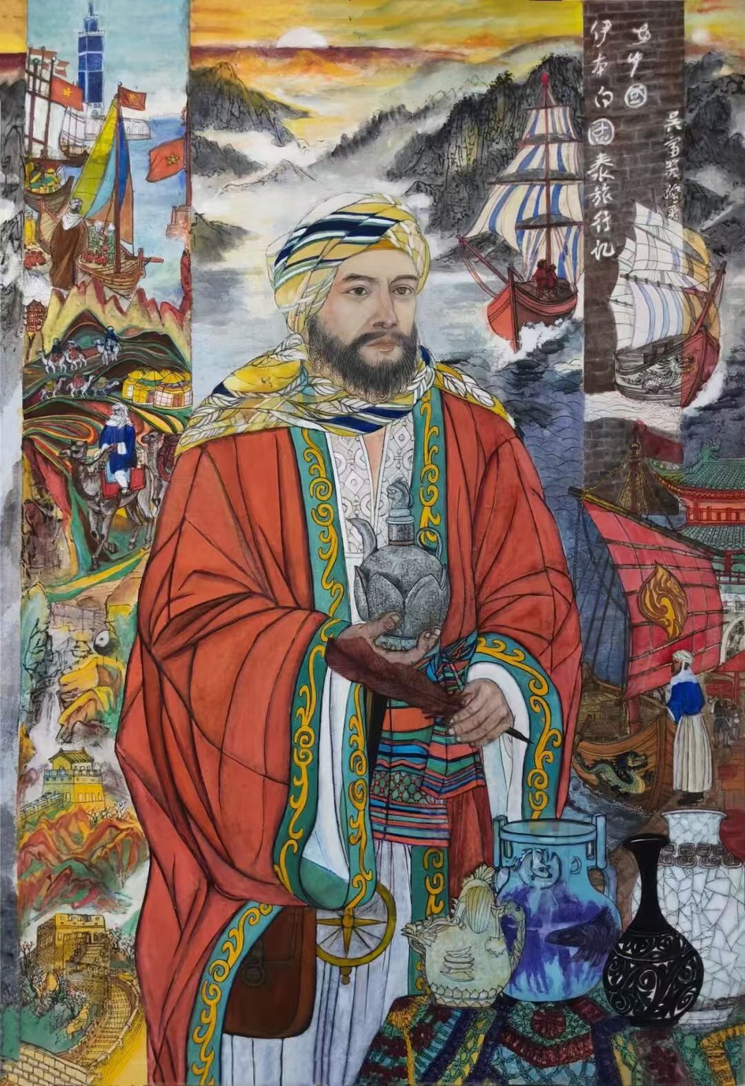 芳华·共舞 2026北京工笔重彩画会女画家线上绘画作品展（第三期）-图片16