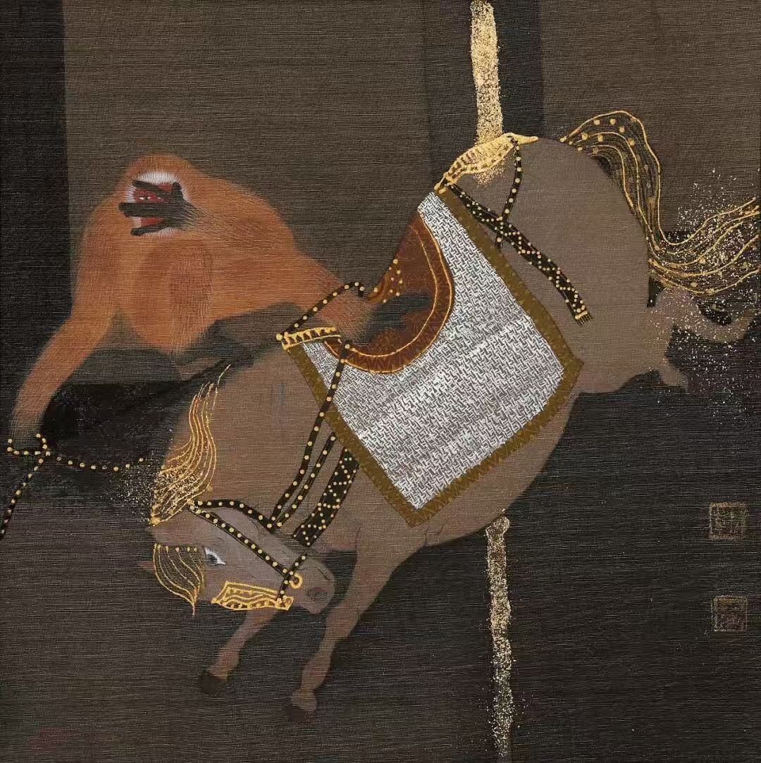 芳华·共舞 2026北京工笔重彩画会女画家线上绘画作品展(第二期)-图片22