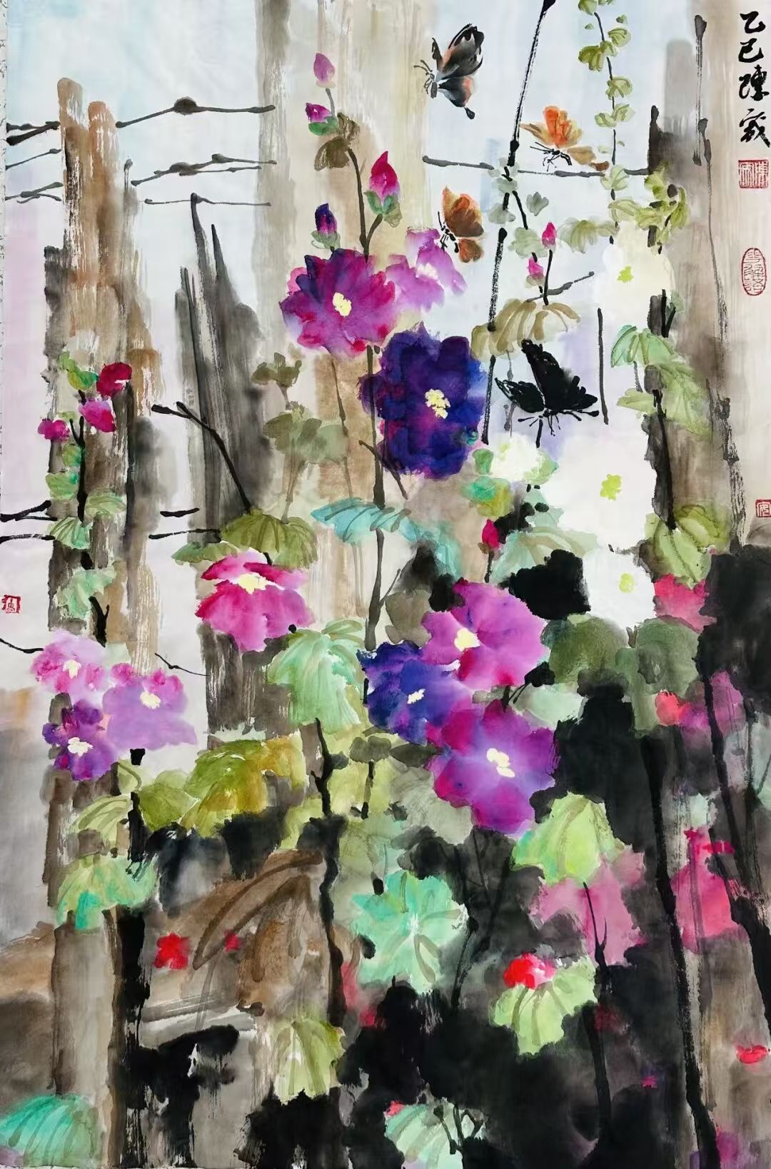 芳华·共舞——2026北京工笔重彩画会女画家 线上绘画作品展 第五期-图片3