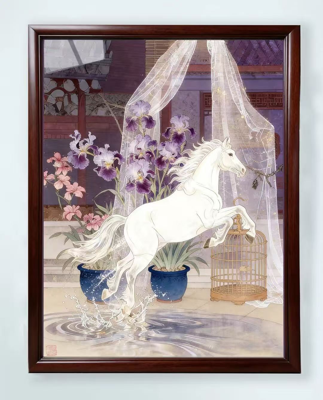 芳华·共舞 2026北京工笔重彩画会女画家线上绘画作品展(第二期)-图片7