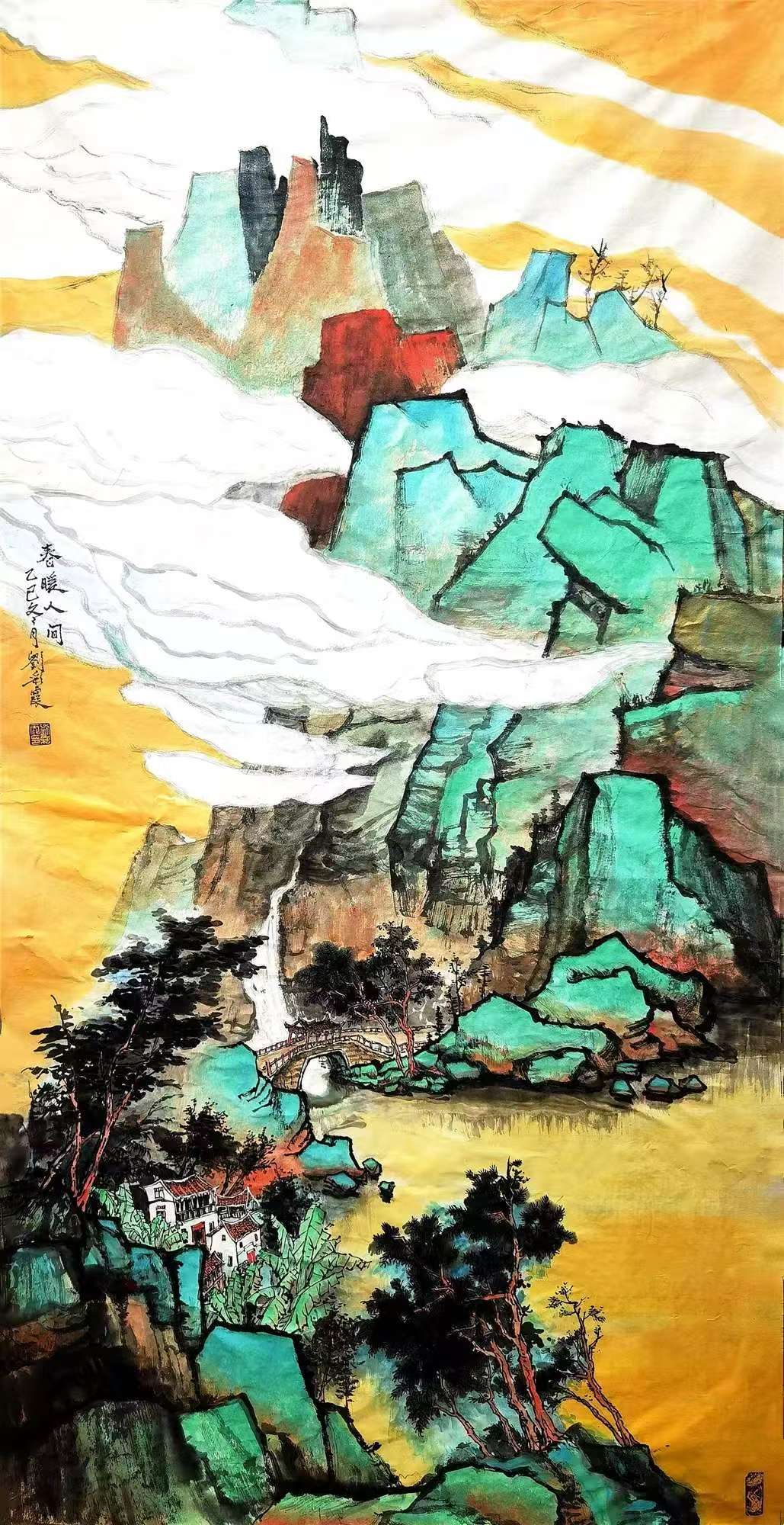 芳华·共舞 2026北京工笔重彩画会女画家线上绘画作品展(第四期)-图片15