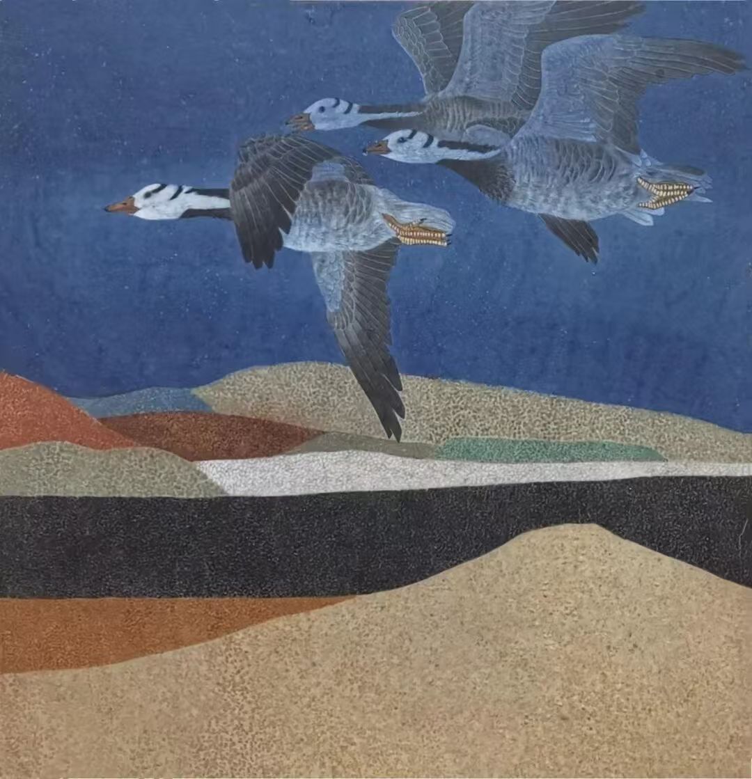 芳华·共舞——2026北京工笔重彩画会女画家 线上绘画作品展 第五期-图片29