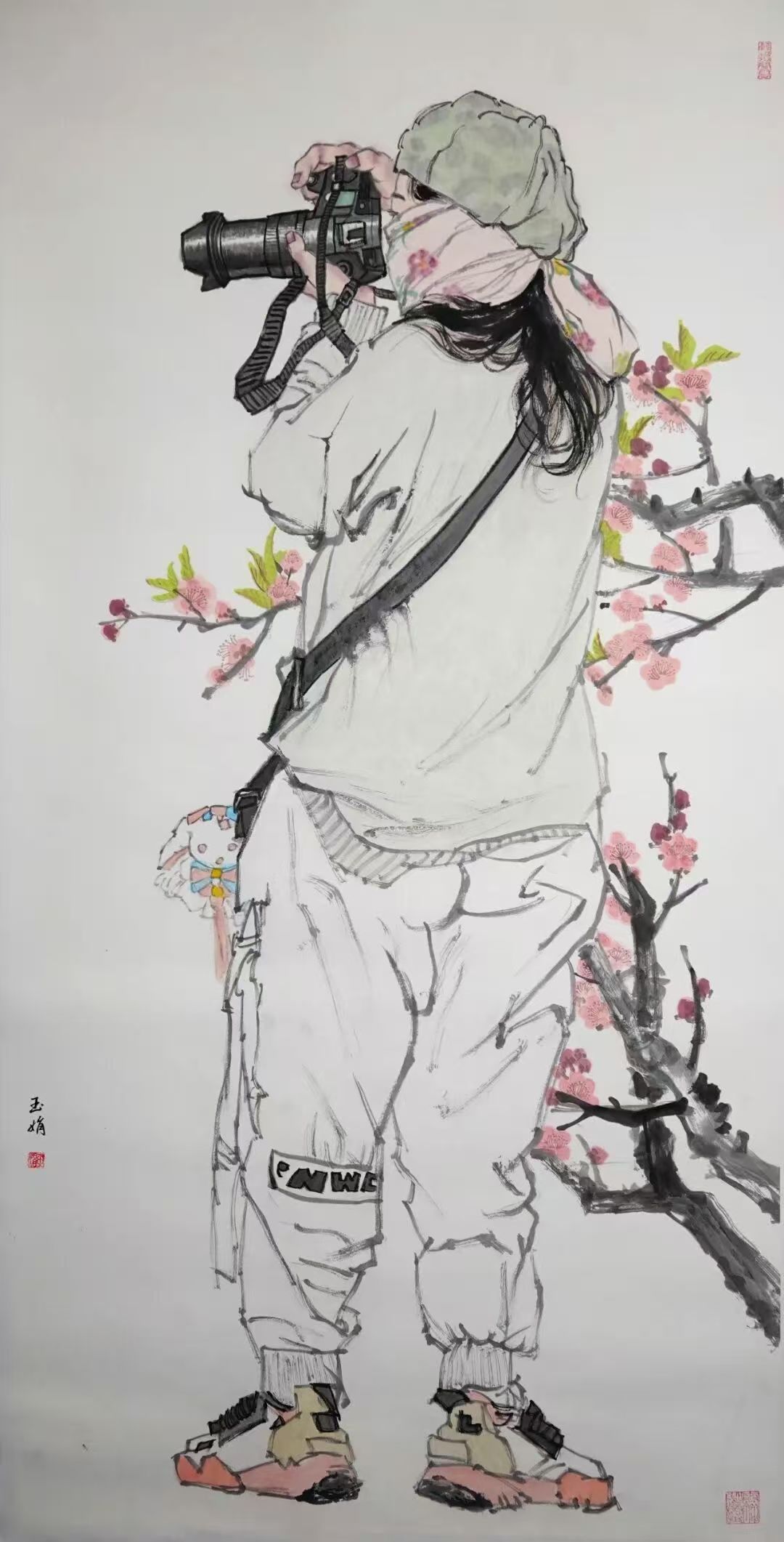 芳华·共舞——2026北京工笔重彩画会女画家 线上绘画作品展 第五期-图片30