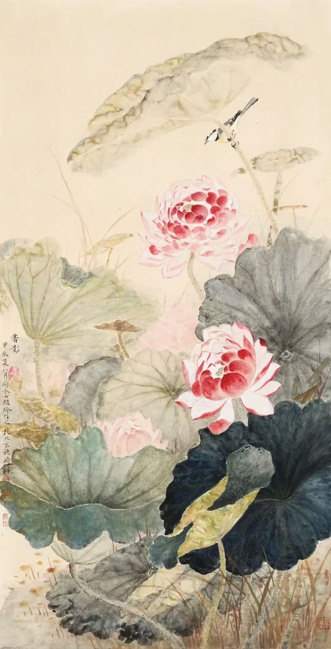 芳华·共舞——2026北京工笔重彩画会女画家线上绘画作品展第七期-图片23