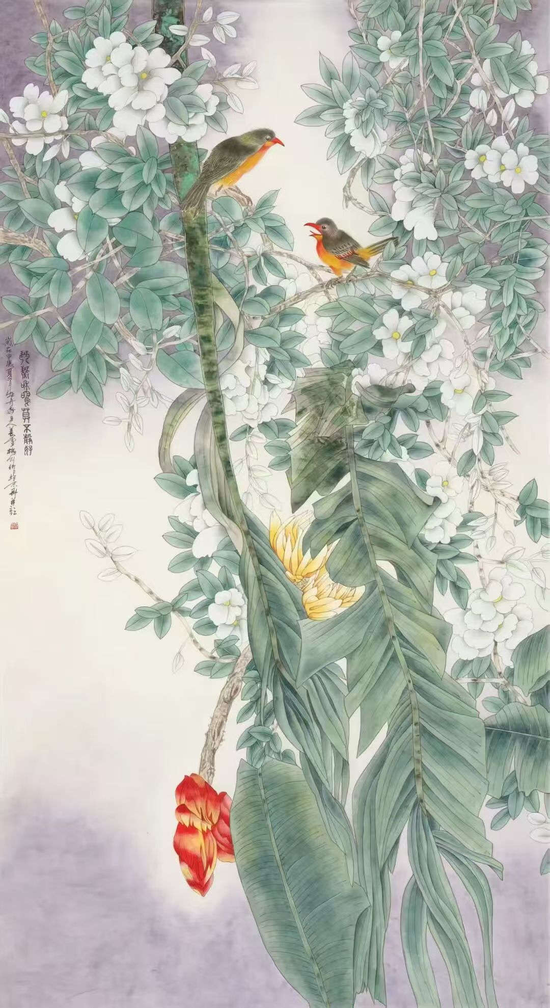 芳华·共舞——2026北京工笔重彩画会女画家线上绘画作品展第六期-图片10