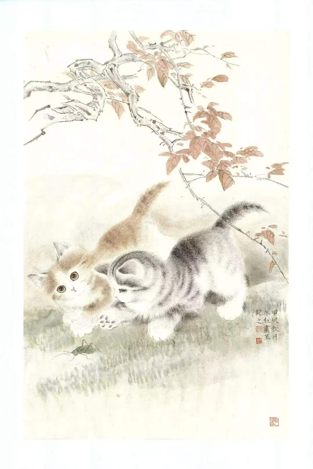 芳华·共舞 2026北京工笔重彩画会女画家线上绘画作品展(第四期)-图片22