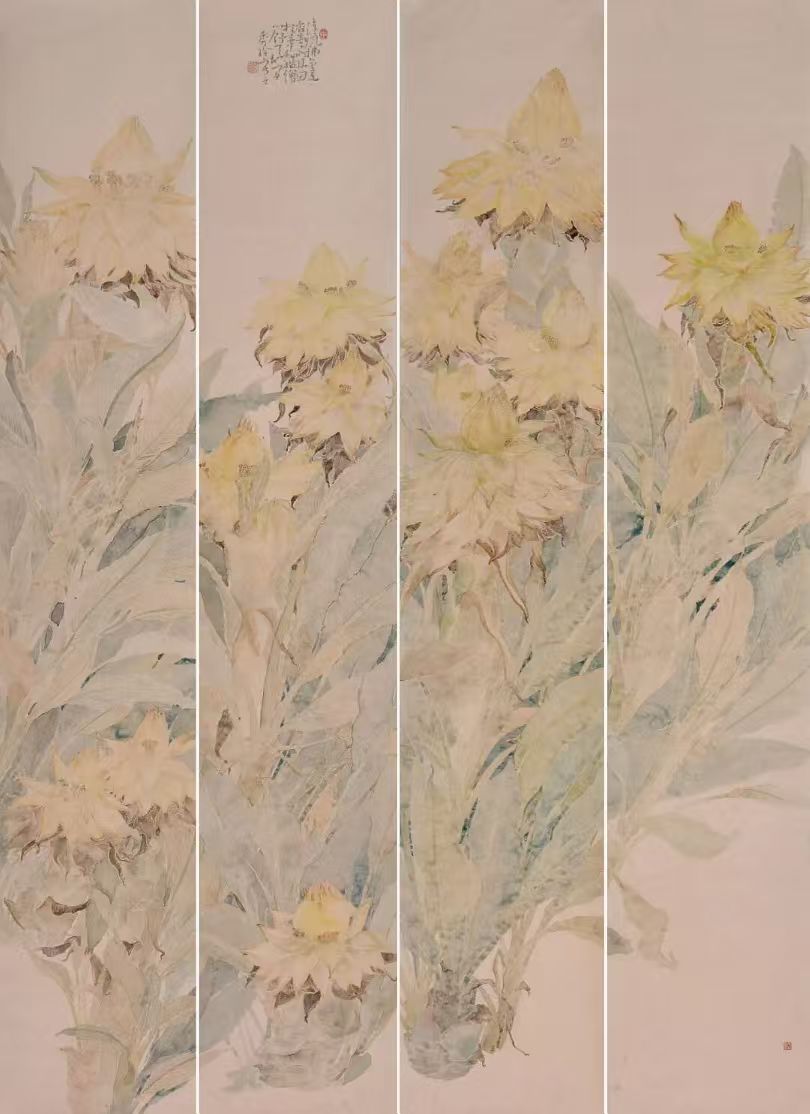 芳华·共舞——2026北京工笔重彩画会女画家线上绘画作品展第六期-图片7