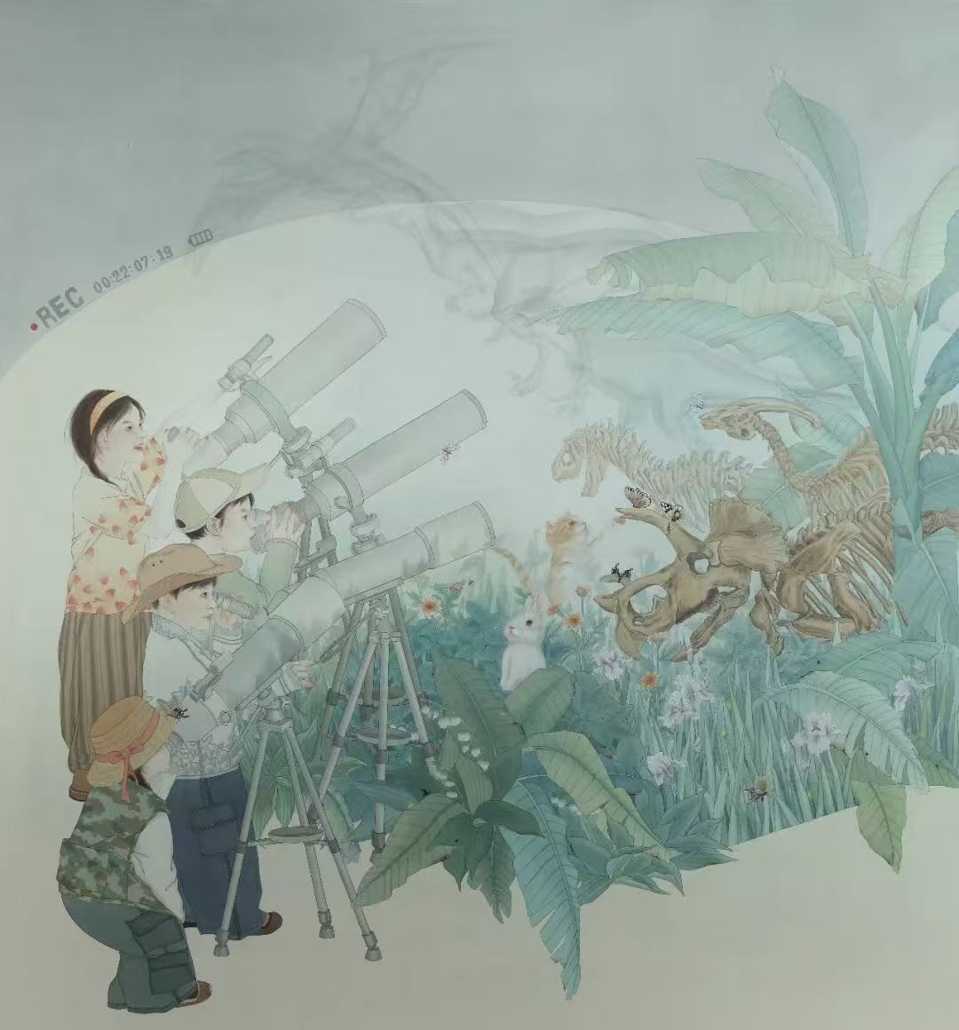 芳华·共舞——2026北京工笔重彩画会女画家线上绘画作品展第七期-图片11