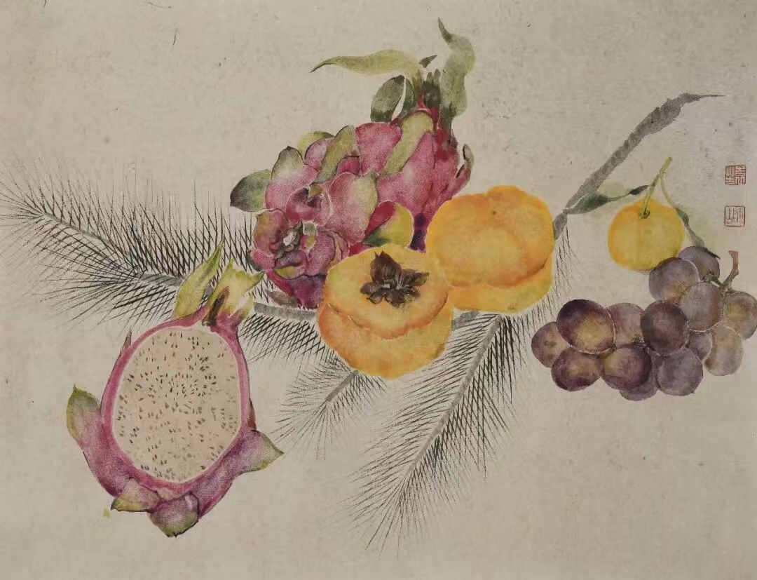 芳华·共舞——2026北京工笔重彩画会女画家线上绘画作品展第七期-图片25