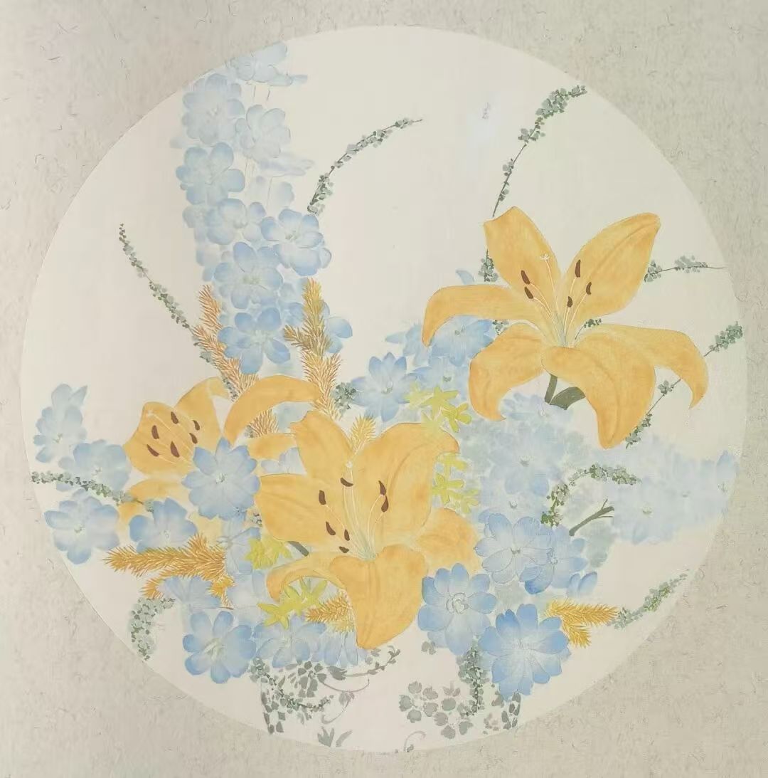 芳华·共舞——2026北京工笔重彩画会女画家线上绘画作品展第六期-图片17