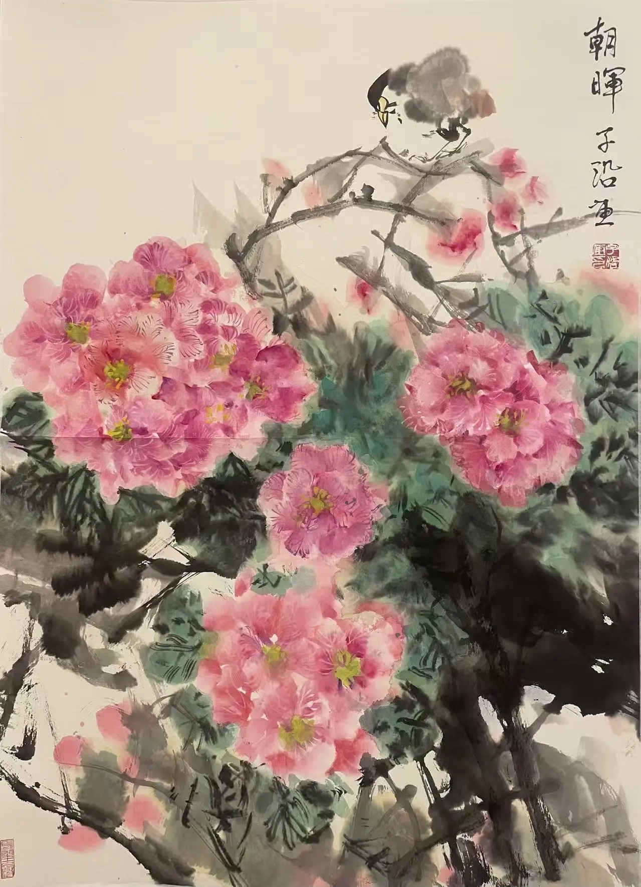芳华·共舞——2026北京工笔重彩画会女画家线上绘画作品展第九期-图片9