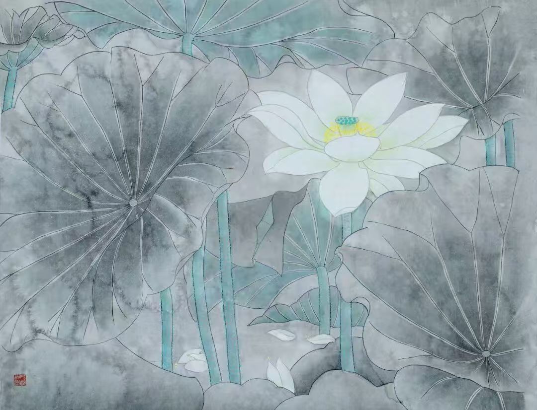 芳华·共舞 2026北京工笔重彩画会女画家线上绘画作品展（第三期）-图片25