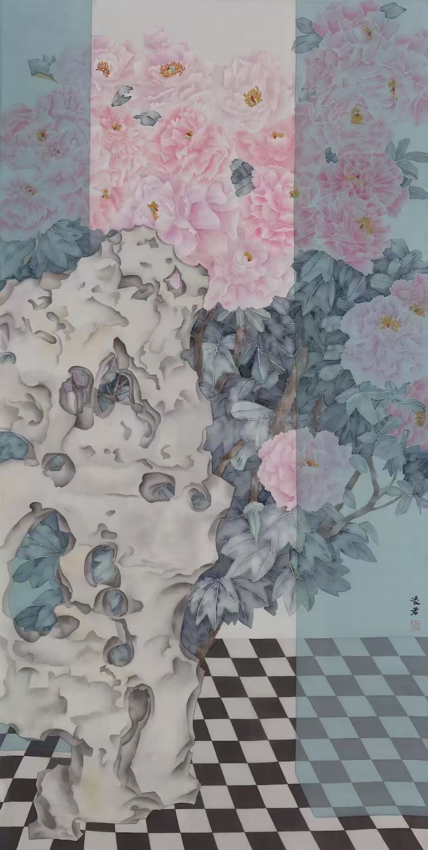芳华·共舞——2026北京工笔重彩画会女画家线上绘画作品展第六期-图片21
