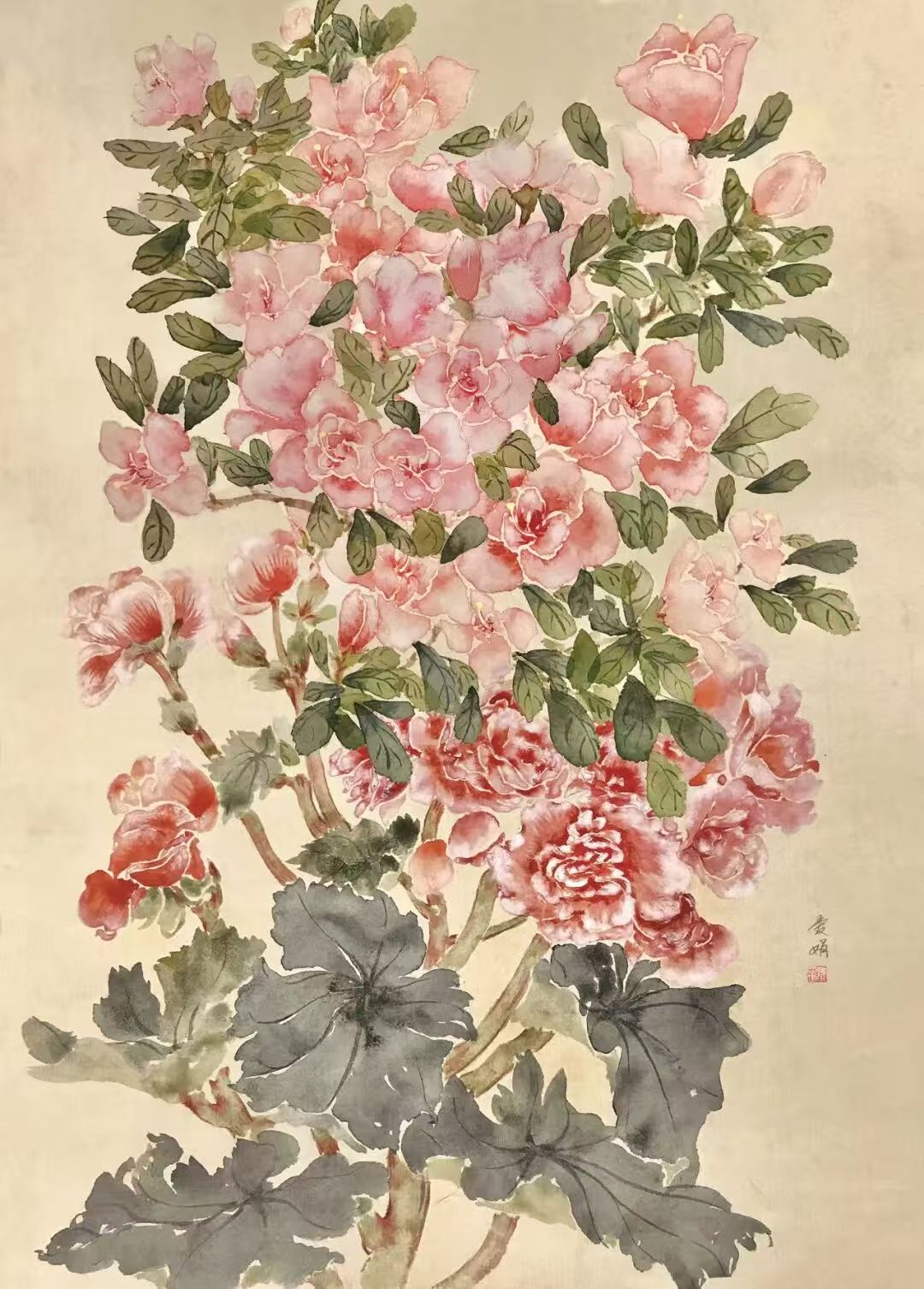 芳华·共舞——2026北京工笔重彩画会女画家线上绘画作品展第八期