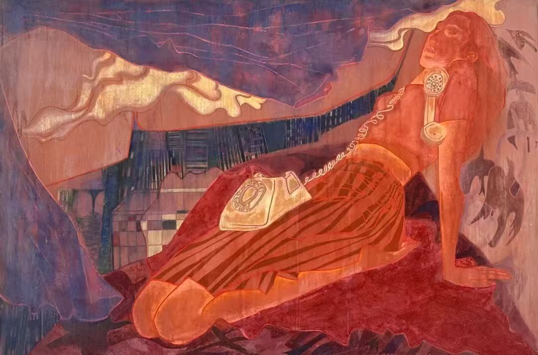 芳华·共舞——2026北京工笔重彩画会女画家 线上绘画作品展 第五期-图片9