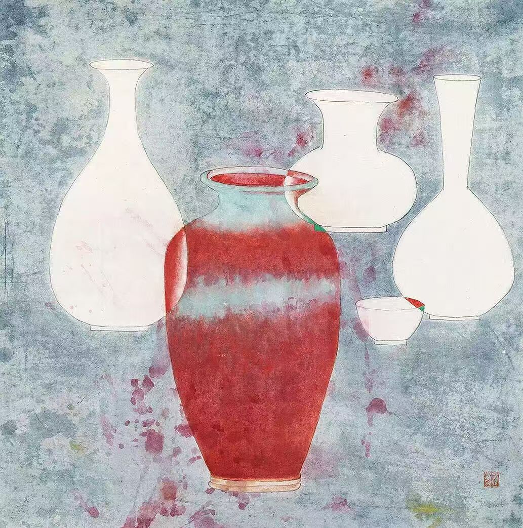 芳华·共舞 2026北京工笔重彩画会女画家线上绘画作品展（第三期）-图片22