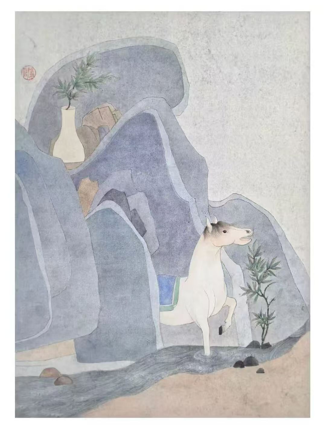 芳华·共舞 2026北京工笔重彩画会女画家线上绘画作品展(第二期)-图片12