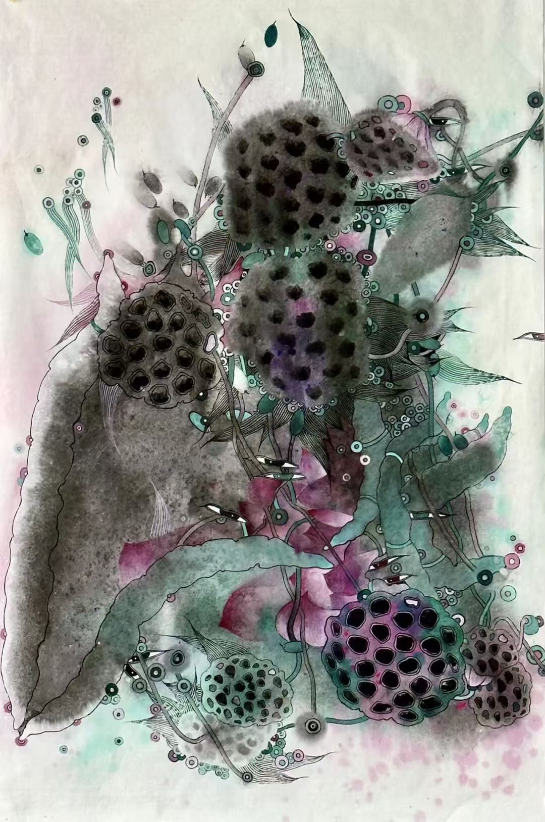 芳华·共舞——2026北京工笔重彩画会女画家线上绘画作品展第七期-图片29