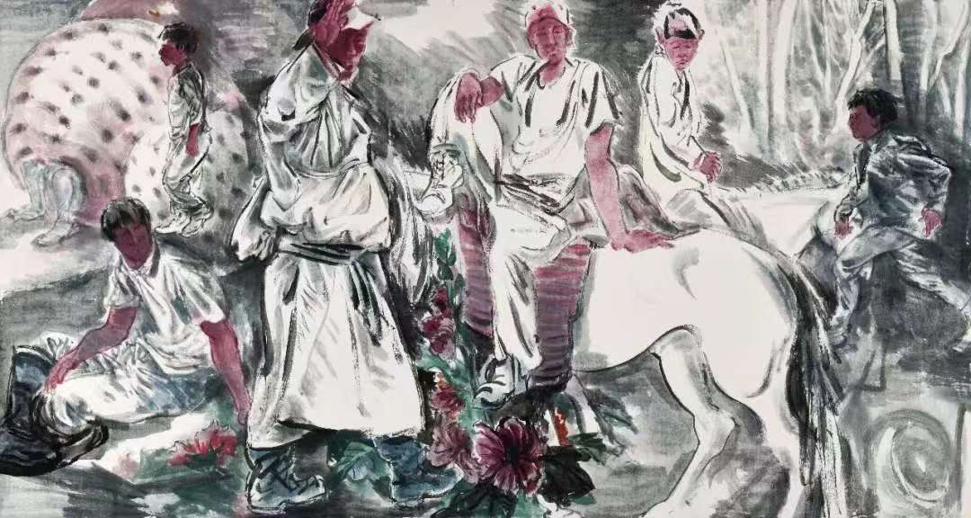 芳华·共舞 2026北京工笔重彩画会女画家线上绘画作品展(第四期)-图片8